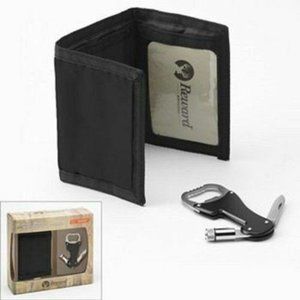 Reward Original Trifold Wallet with Bottle Opener Multi-Tool Set
